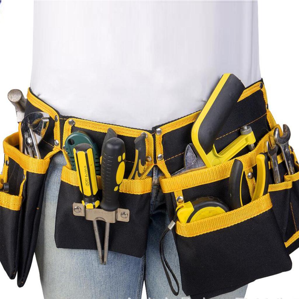 Heavy Duty Electrician Maintenance Tool Pouch Waist Tool Bag Holder Style B