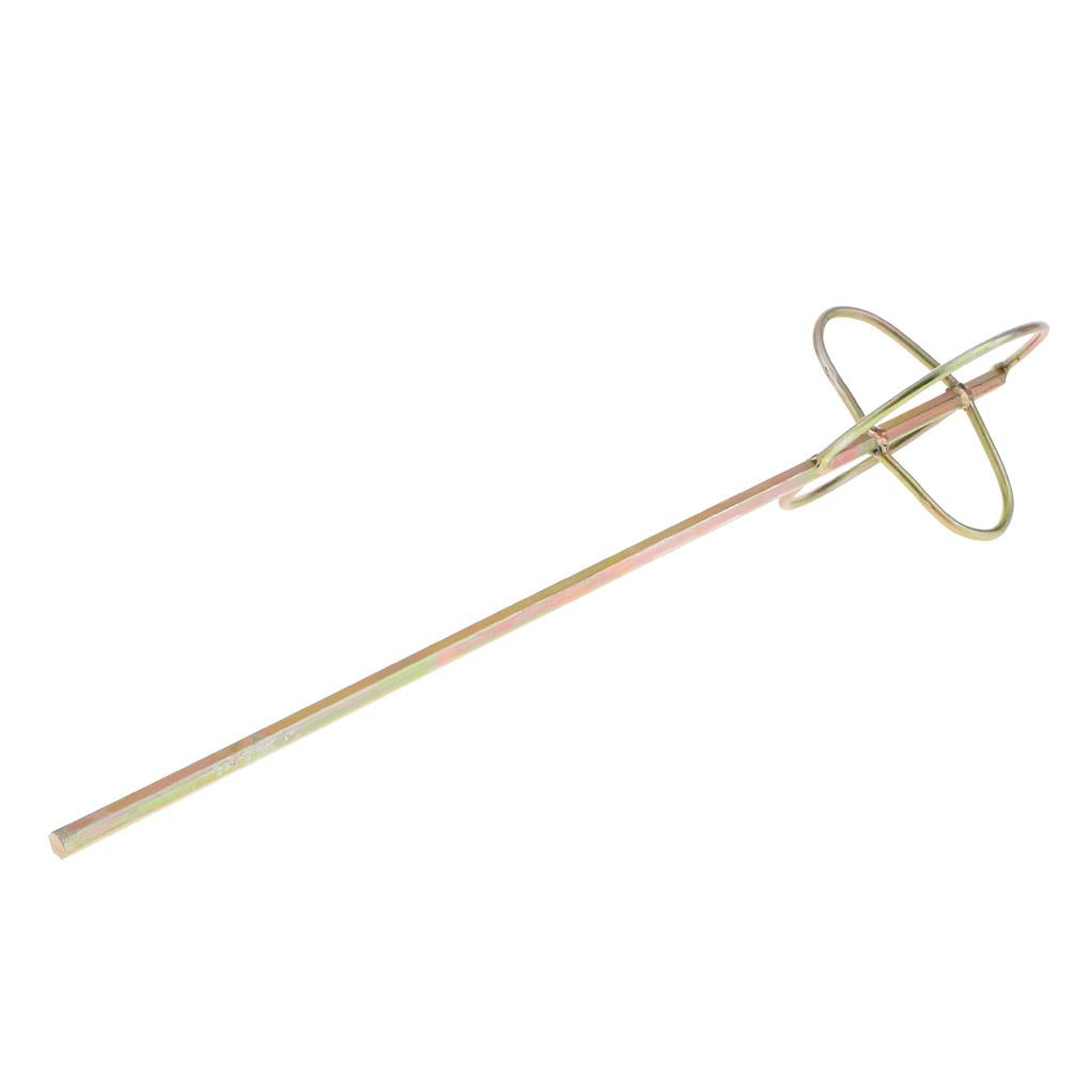 Paint Cement Plaster Adhesive Mixer Mixing Stirrer Paddle For Drill  Hex