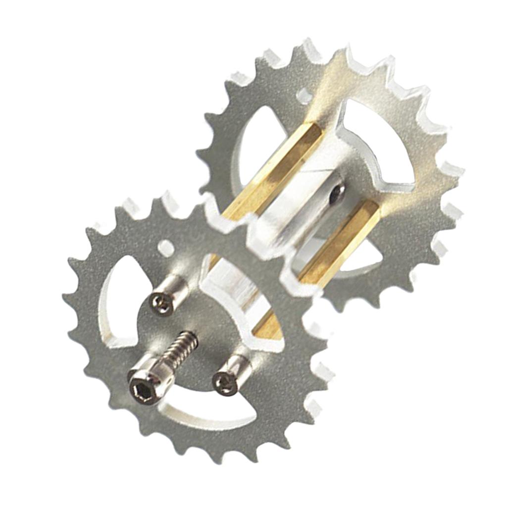 Metal Crawler Drive Driving Wheel with Coupling for Tank Car Chassis  sliver