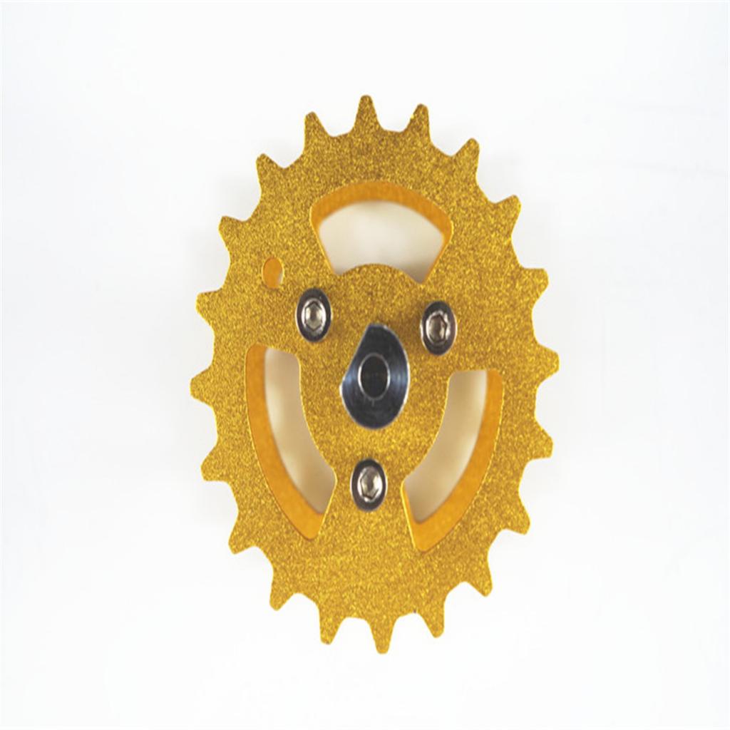 Metal Crawler Drive Driving Wheel with Coupling for Tank Car Chassis  gold