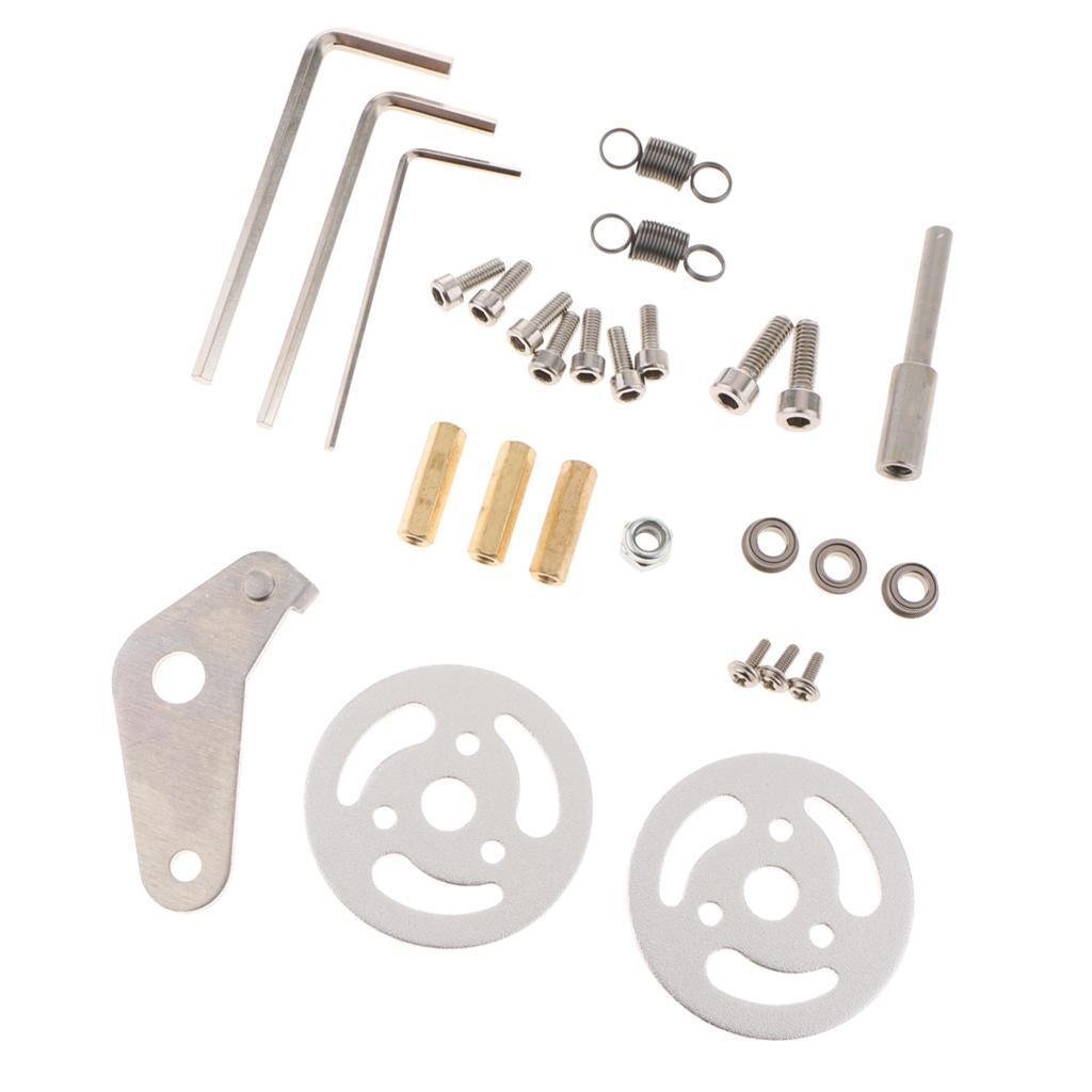 Metal Crawler Bearing Wheel with Damping Spring for Tank Car Chassis  sliver