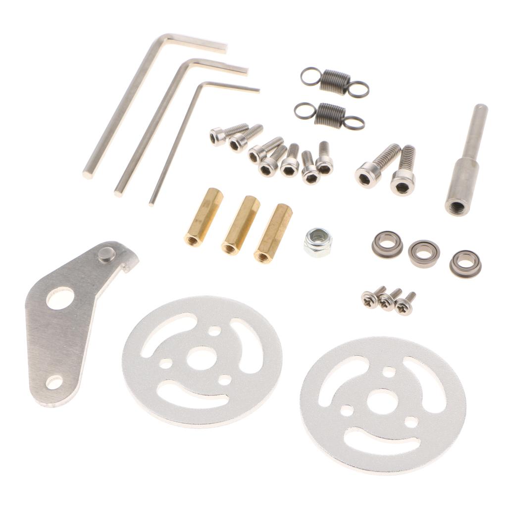 Metal Crawler Bearing Wheel with Damping Spring for Tank Car Chassis  sliver