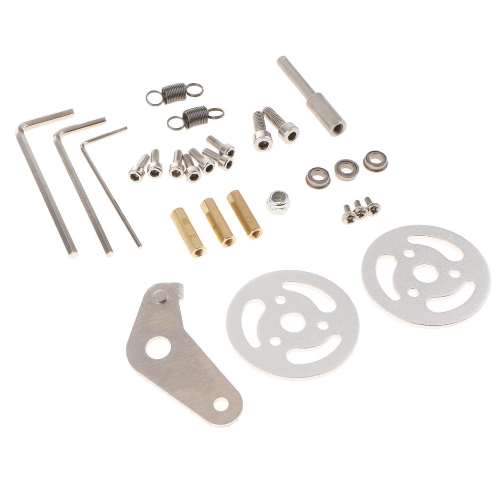 Metal Crawler Bearing Wheel with Damping Spring for Tank Car Chassis  sliver