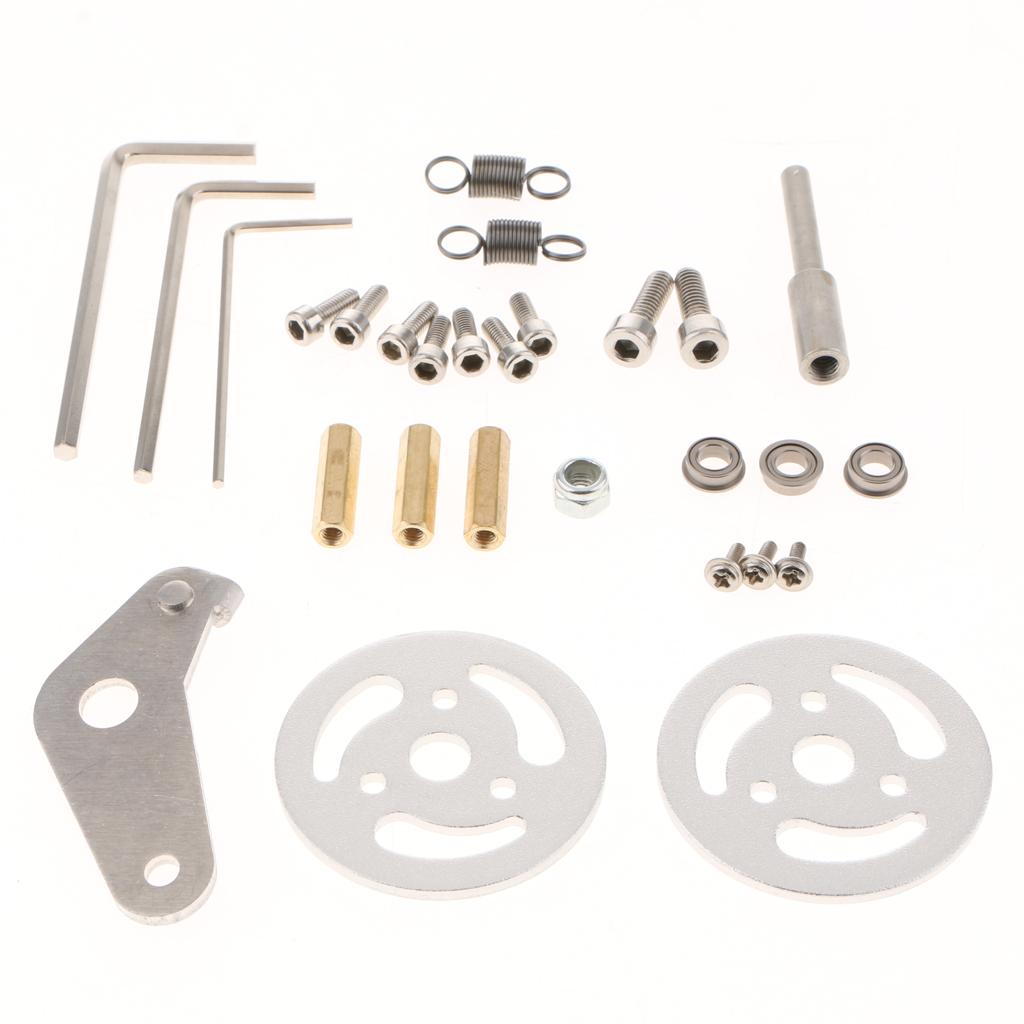 Metal Crawler Bearing Wheel with Damping Spring for Tank Car Chassis  sliver