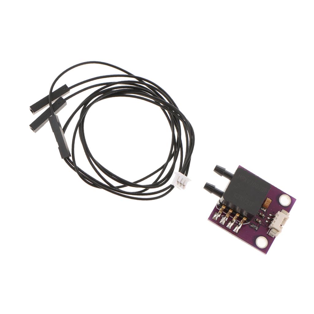 Arduino Compatible SCM & DIY Kits Module Board - MPXV7002DP APM2.5 Air Speed Sensor Breakout Board Transducer Differential Pressure Sensor Controller