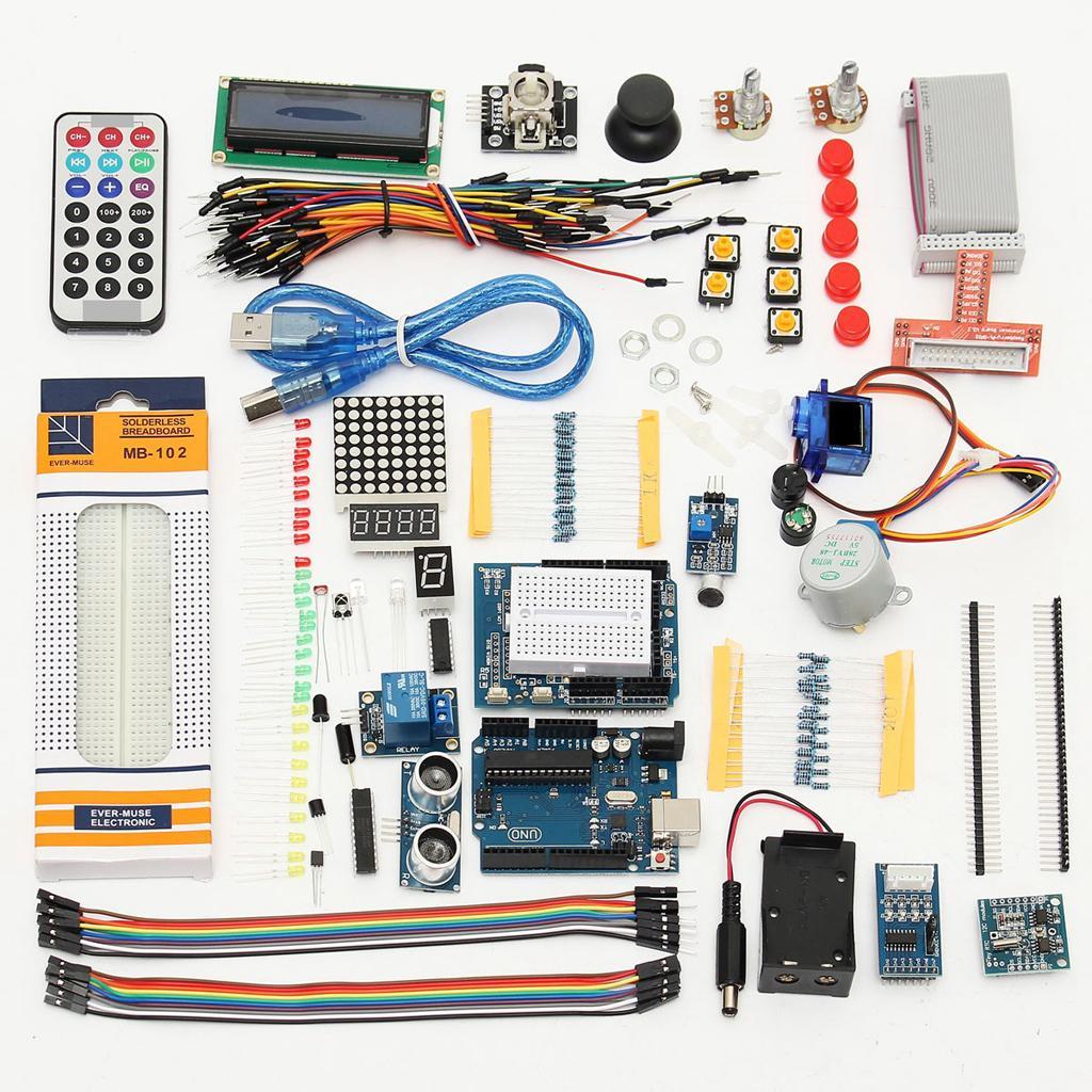 Ultimate   R3 Starter Kit for Arduino 1602 LCD SG-90 Servo Motor Relay RTC