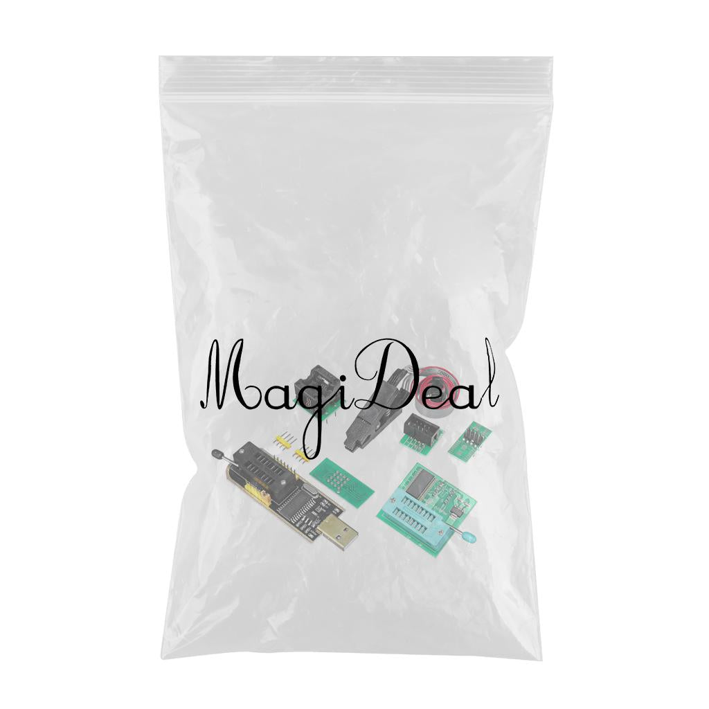 EEPROM BIOS USB Programmer CH341A + SOIC8 Clip + 1.8V Adapter+SOIC8 Adapter