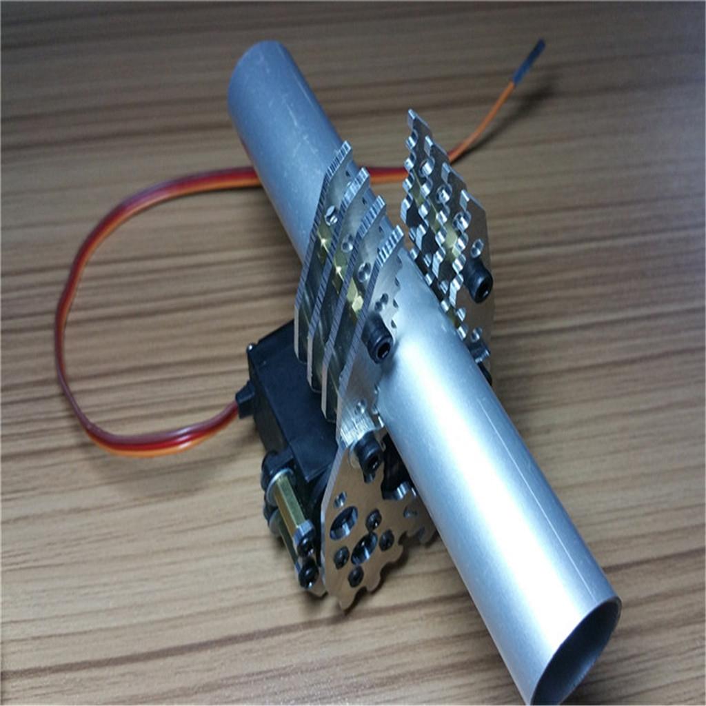 G6 DIY Metal Robotic Robot Mechanical Standard Claw Gripper Arduino silver