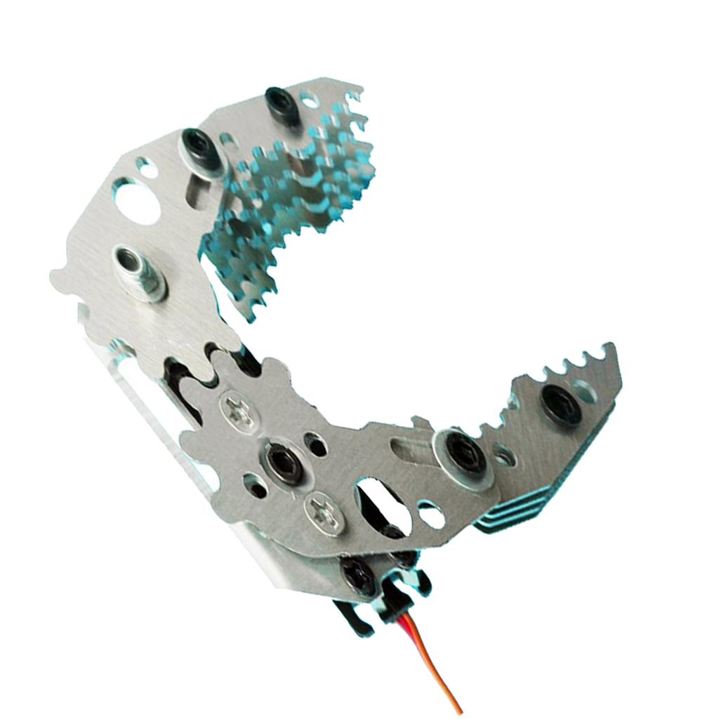 G6 DIY Metal Robotic Robot Mechanical Standard Claw Gripper Arduino silver