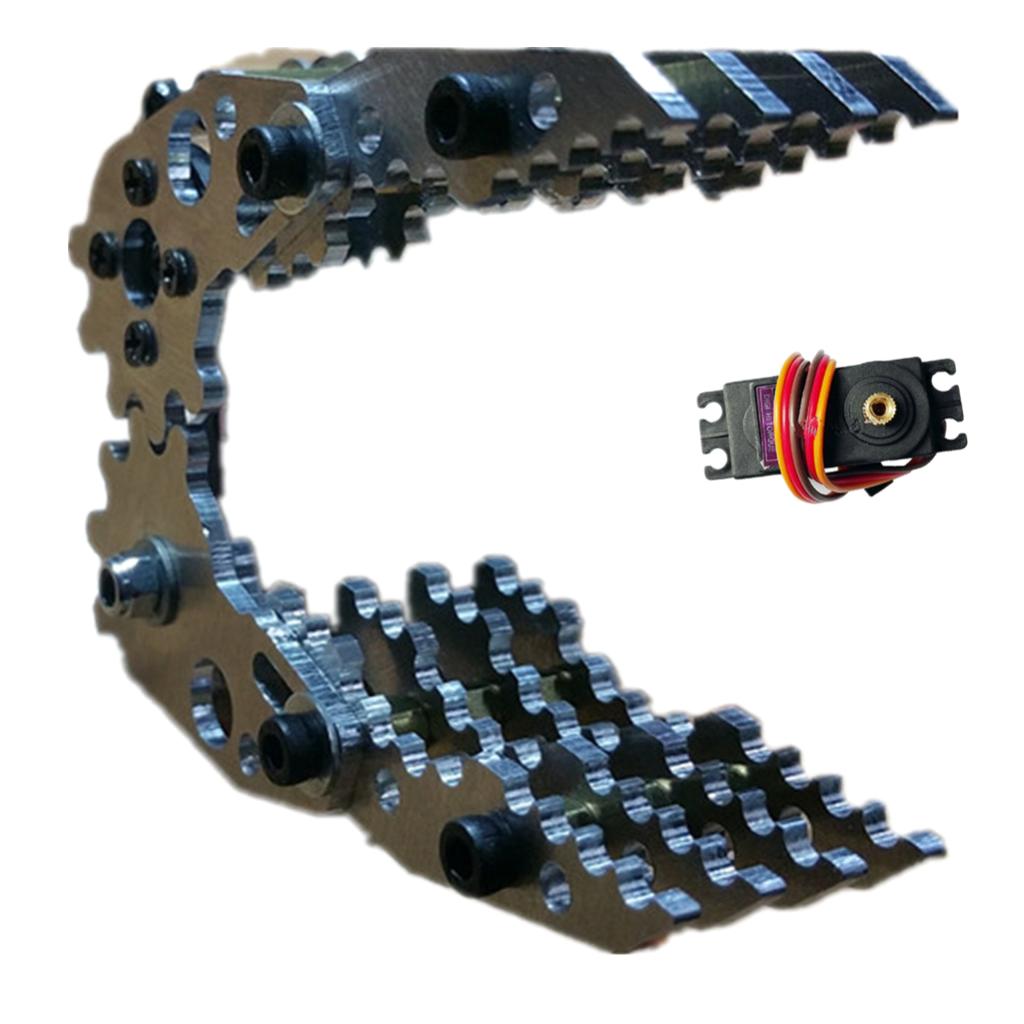 G6 DIY Metal Robotic Robot Standard Claw Gripper Kit MG-996R Servo Silver