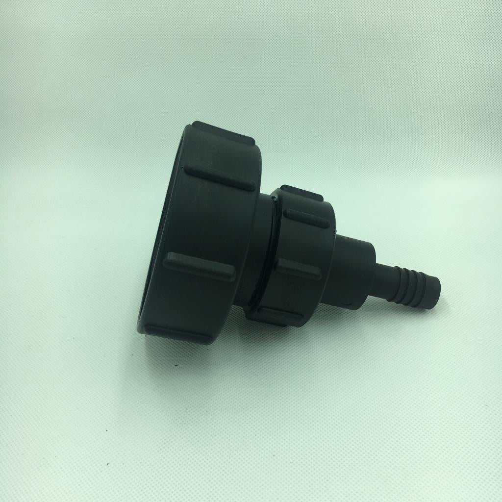 IBC Tote Tank Drain Adapter Coarse Thread 3" To Hose Connector Fitting 20mm