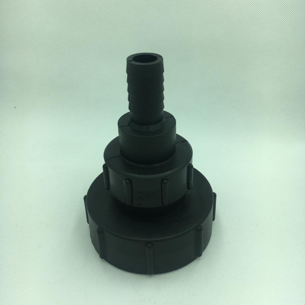 IBC Tote Tank Drain Adapter Coarse Thread 3" To Hose Connector Fitting 25mm