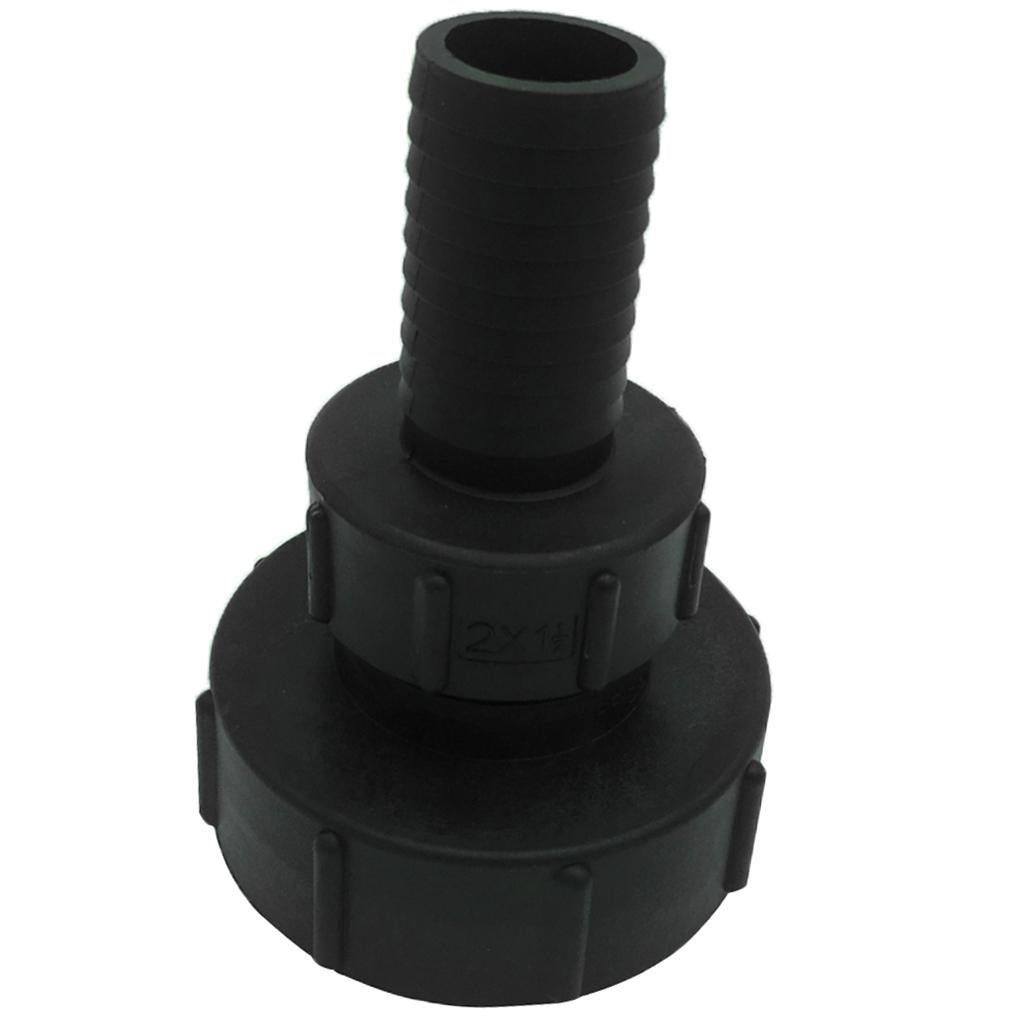 IBC Tote Tank Drain Adapter Coarse Thread 3" To Hose Connector Fitting 40mm
