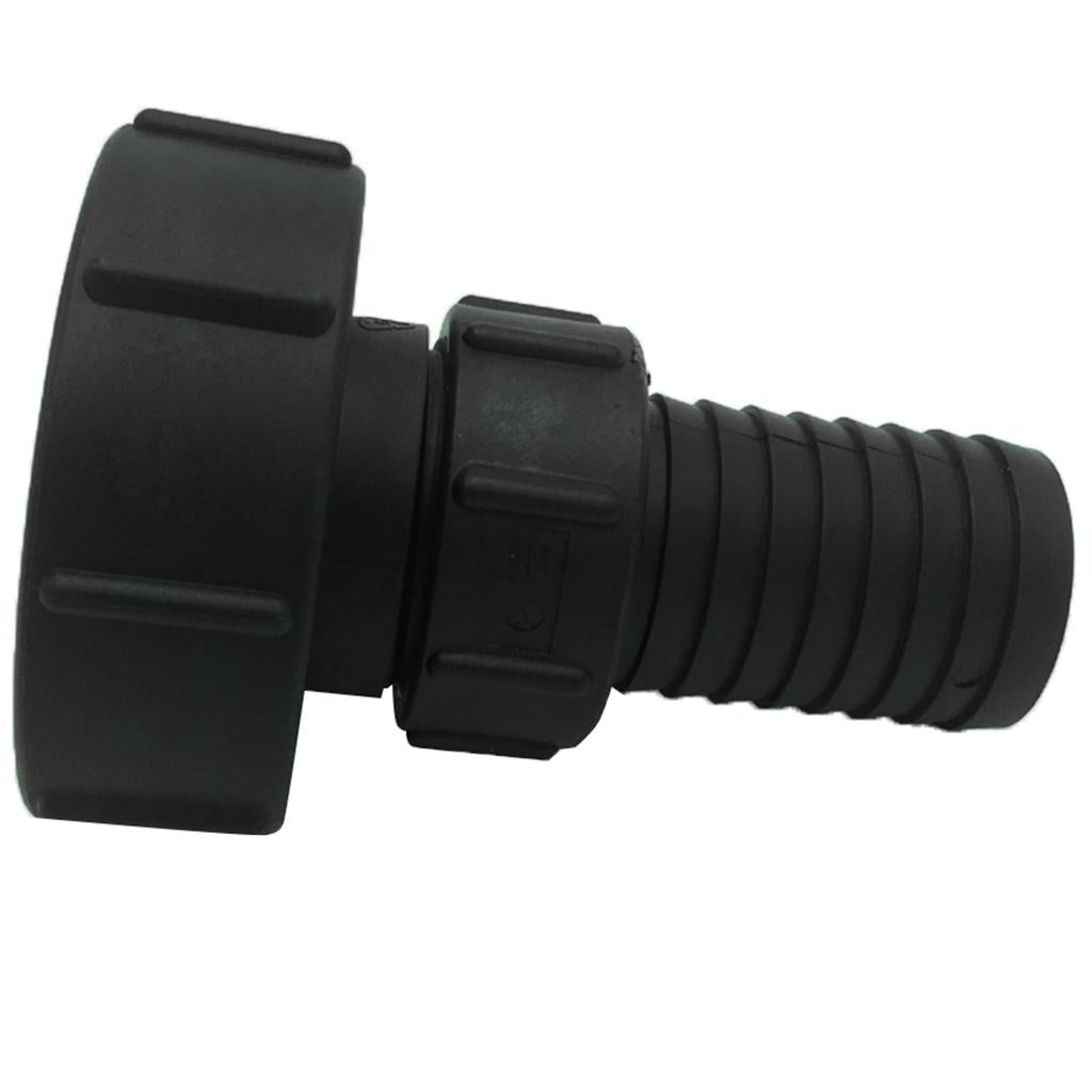 IBC Tote Tank Drain Adapter Coarse Thread 3" To Hose Connector Fitting 50mm