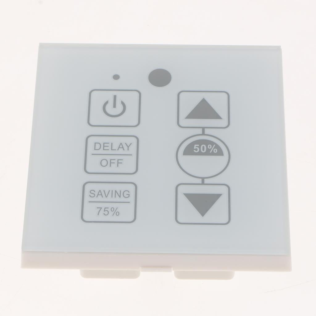 Touch LED PWM Dimmer Dimmable Switch IR Remote Control For Light Strip Bar