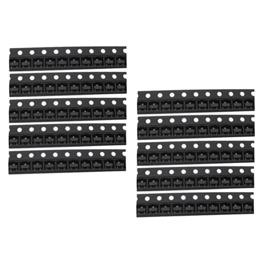100Pcs 2N3904 SOT-23 J3Y S8050 SMD NPN Transistor MMBT3904（1AM）