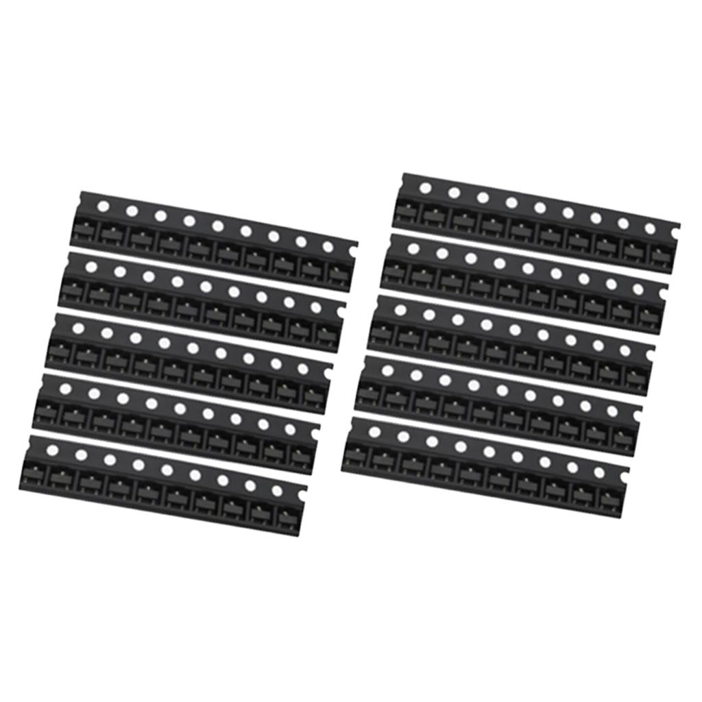 100Pcs 2N3904 SOT-23 J3Y S8050 SMD NPN Transistor MMBT3904（1AM）