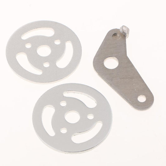 Metal Crawler Bearing Wheel with Damping Spring for Tank Car Chassis silver