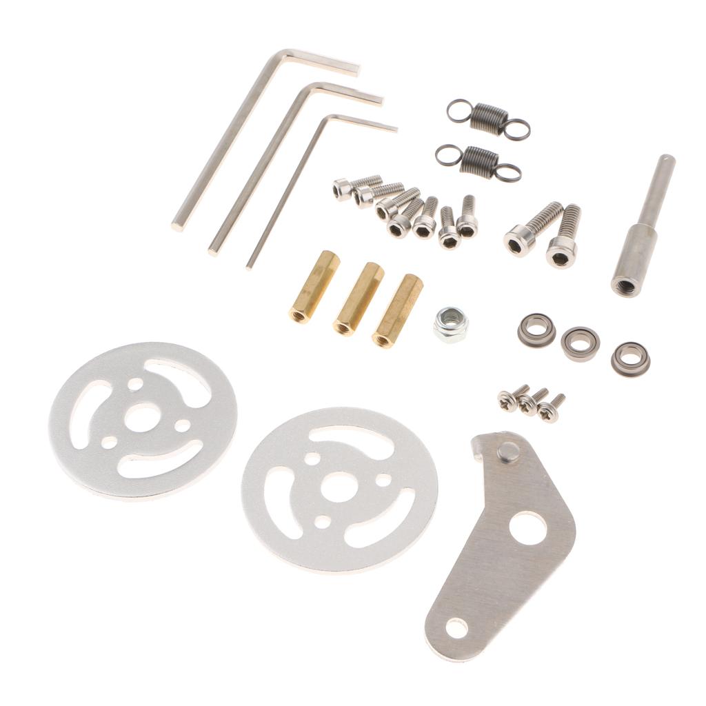 Metal Crawler Bearing Wheel with Damping Spring for Tank Car Chassis silver