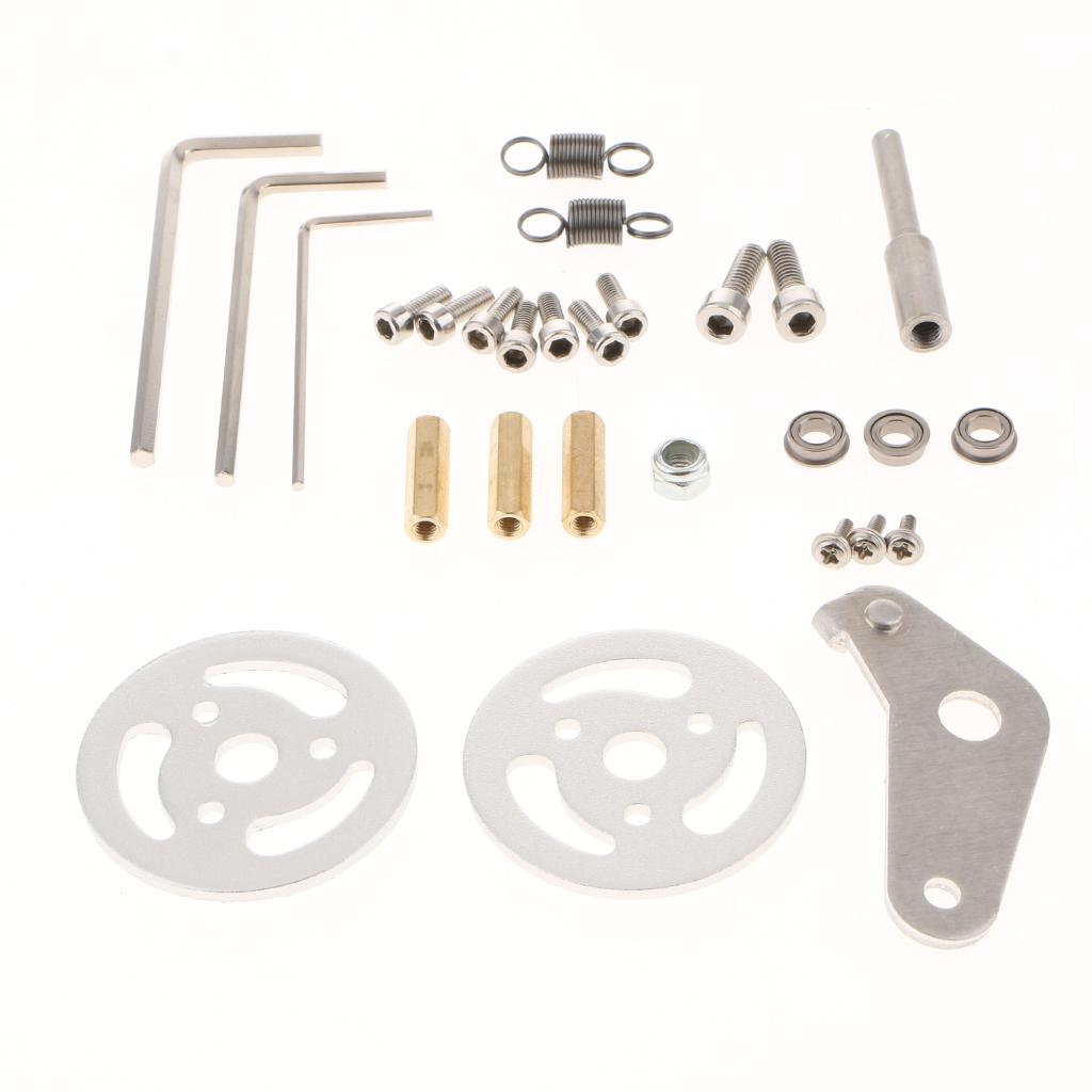 Metal Crawler Bearing Wheel with Damping Spring for Tank Car Chassis silver