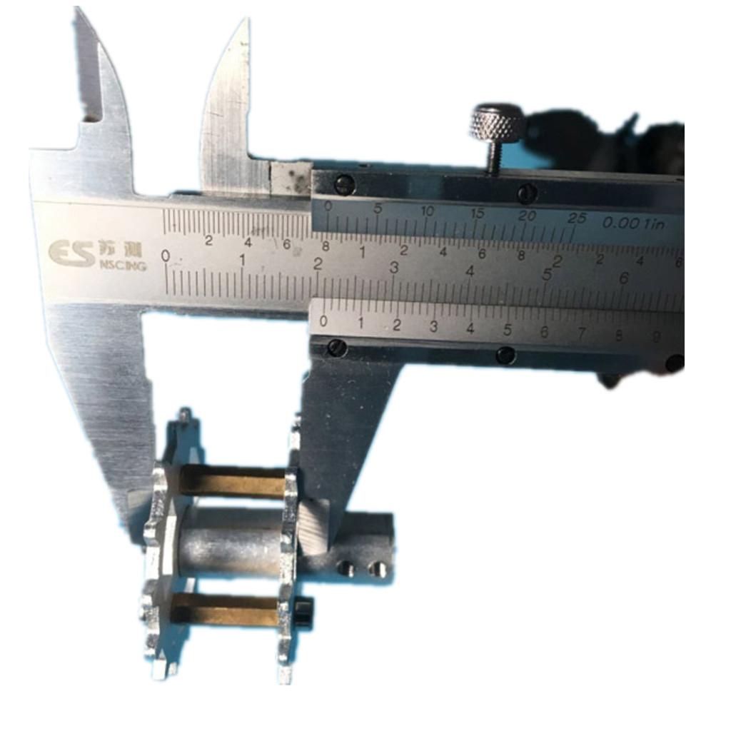 TWS-03 Metal Crawler Driving Wheel with Coupler for Tank Car Chassis  Silver