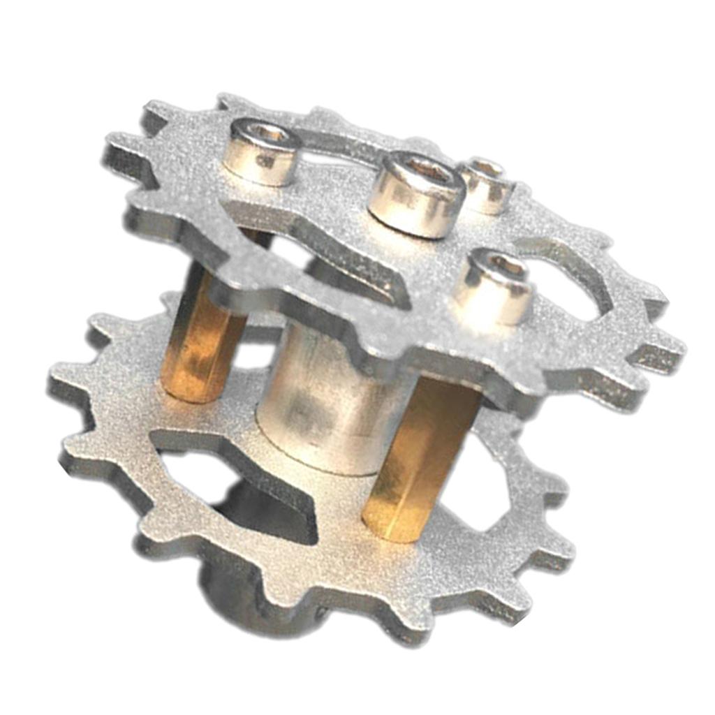 TWS-03 Metal Crawler Driving Wheel with Coupler for Tank Car Chassis  Silver