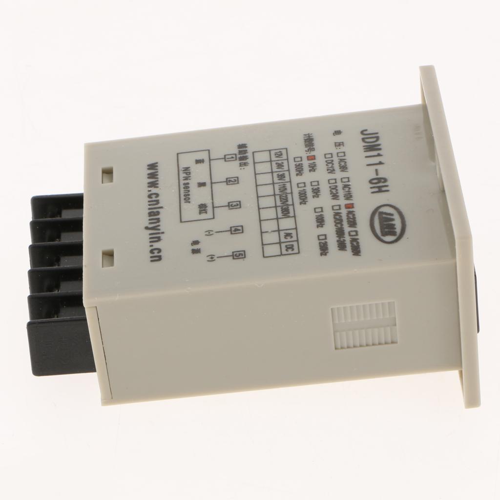 JDM11-6H Electronic Counter Sensor LED Display five pin 0V