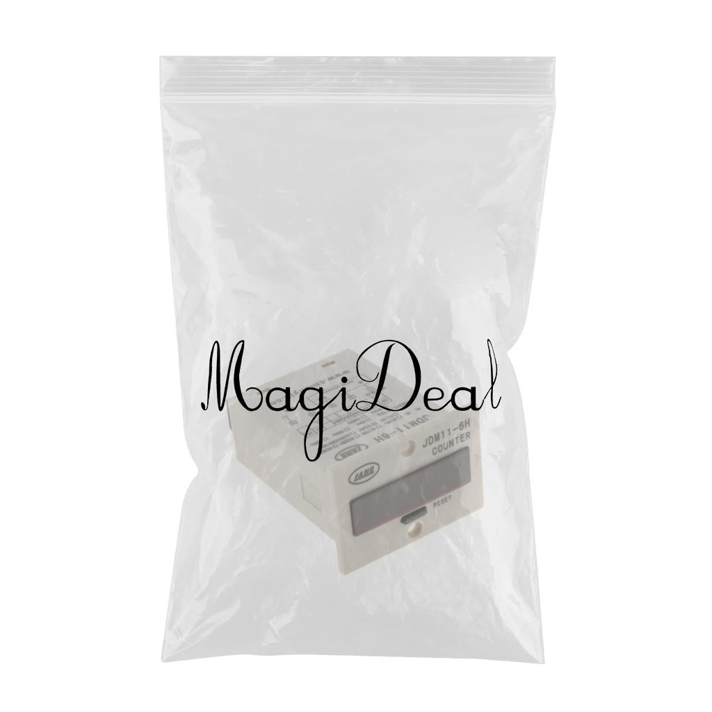 JDM11-6H Electronic Counter Sensor LED Display five pin AC220V