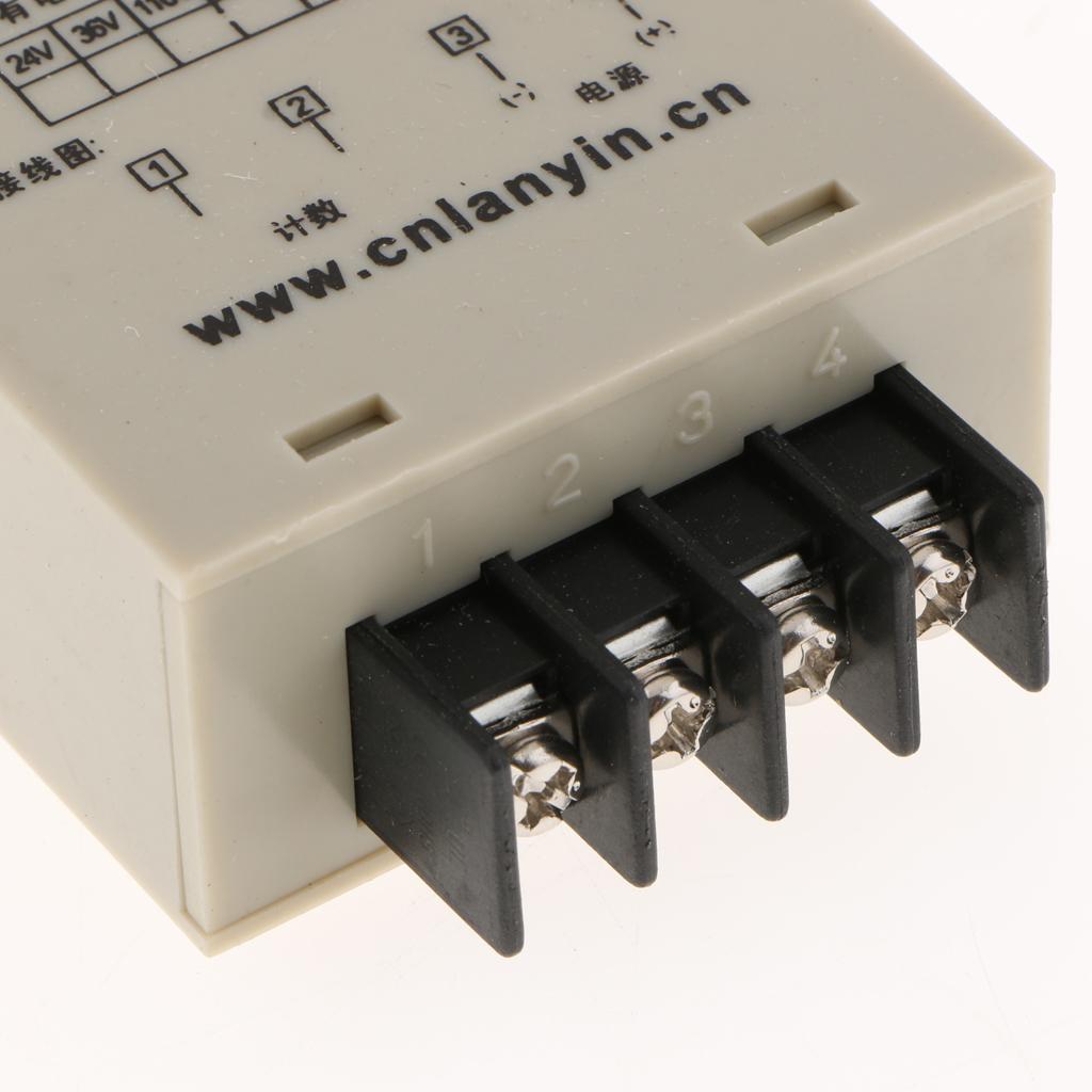 JDM11-6H Electronic Counter Sensor LED Display four pin DC24V