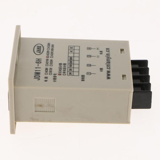 JDM11-6H Electronic Counter Sensor LED Display four pin AC220V