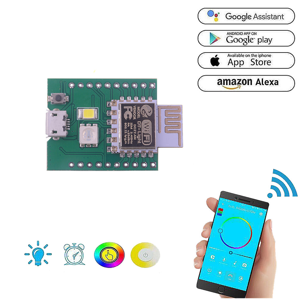 DT-Light Smart 2 Generation Development Board WiFi Relay