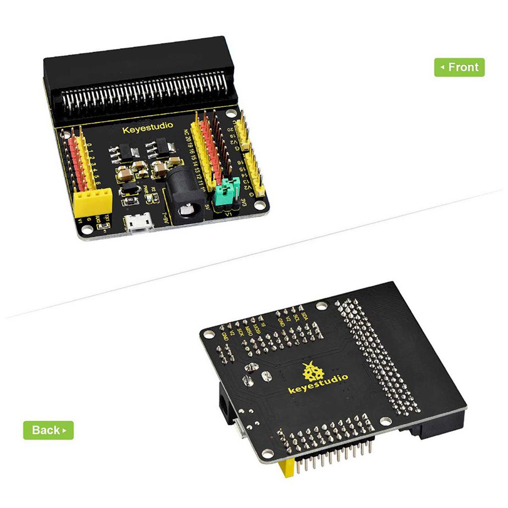 Keyestudio Sensor Shield V2 Sensor Expansion Board for BBC micro:bit