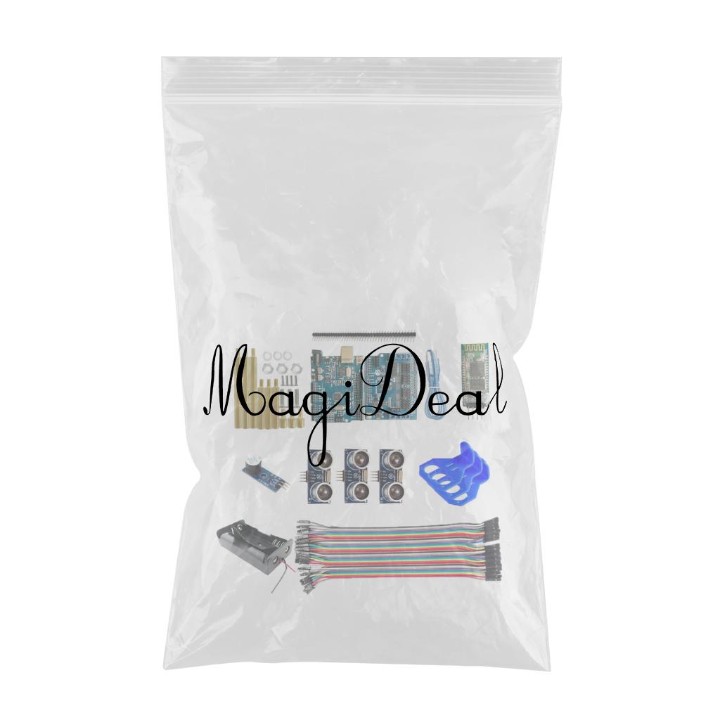 Arduino BT Control Starter Kit with Ultrasonic Distance Measuring Sensor Compatible with Arduino R3