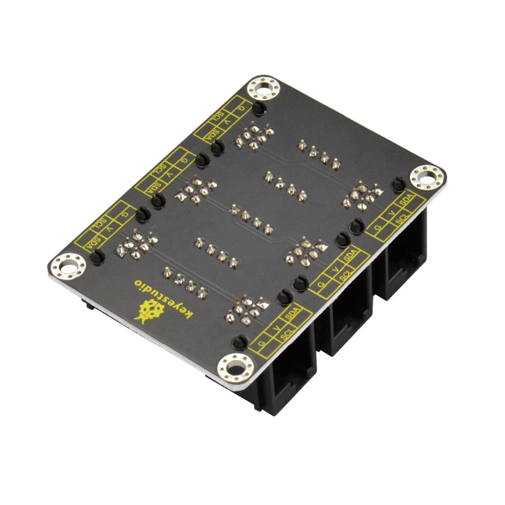 Keyestudio EASY Plug RJ11 IIC Interface Conversion Shield Compatible with Both EASY Plug Interface and 2.54mm Pitch Header Interface