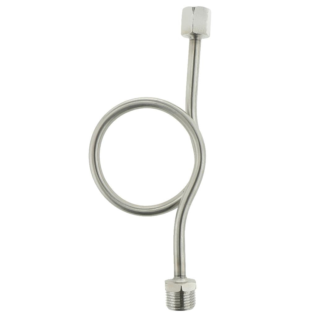 Stainless Steel Buffer Coil Elbow Tube Pipe Valve For Pressure Gauge M14x1.5