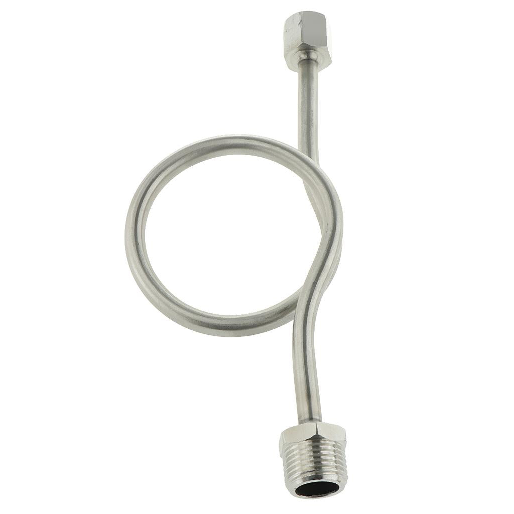 Stainless Steel Buffer Coil Elbow Tube Pipe Valve For Pressure Gauge M14x1.5