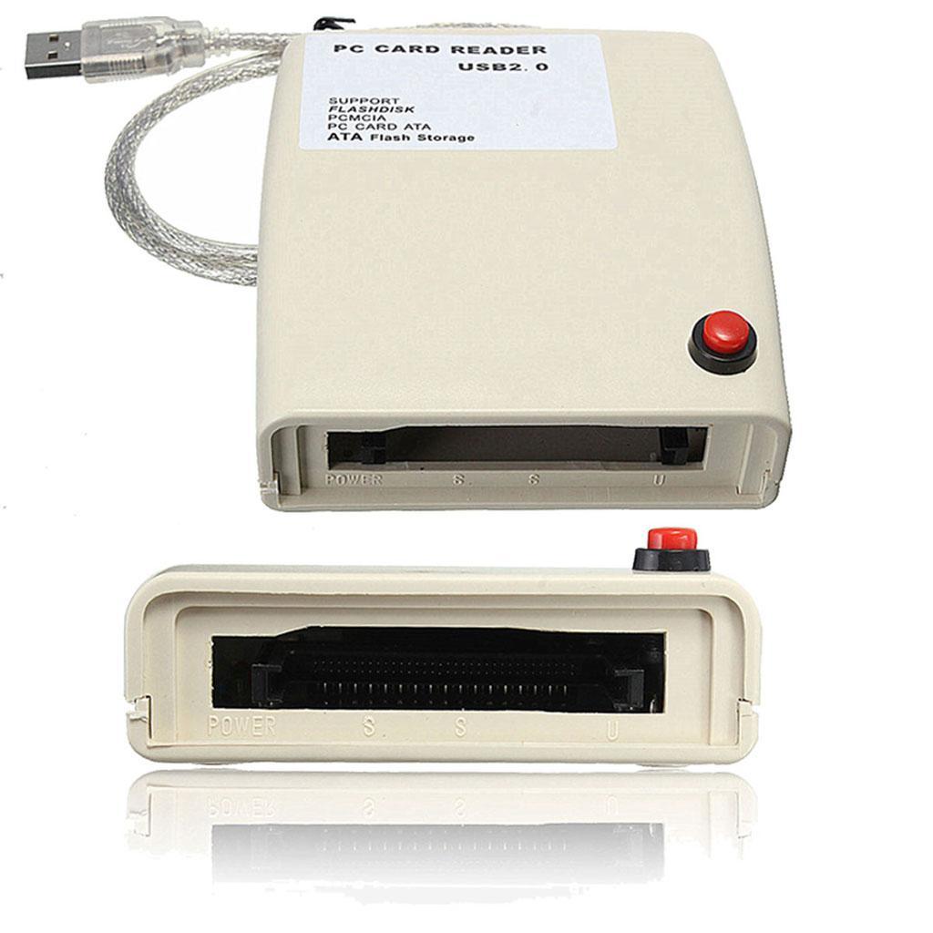 USB 2.0 to 68 pin ATA PCMCIA Flash Disk Memory Card Reader Adapter Converter