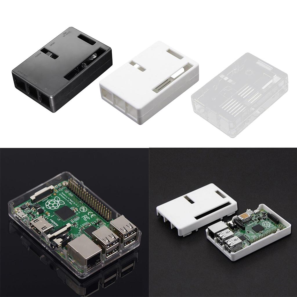 Case Housing Shell Enclosure for the Raspberry Pi Model 3B 2B+ Black