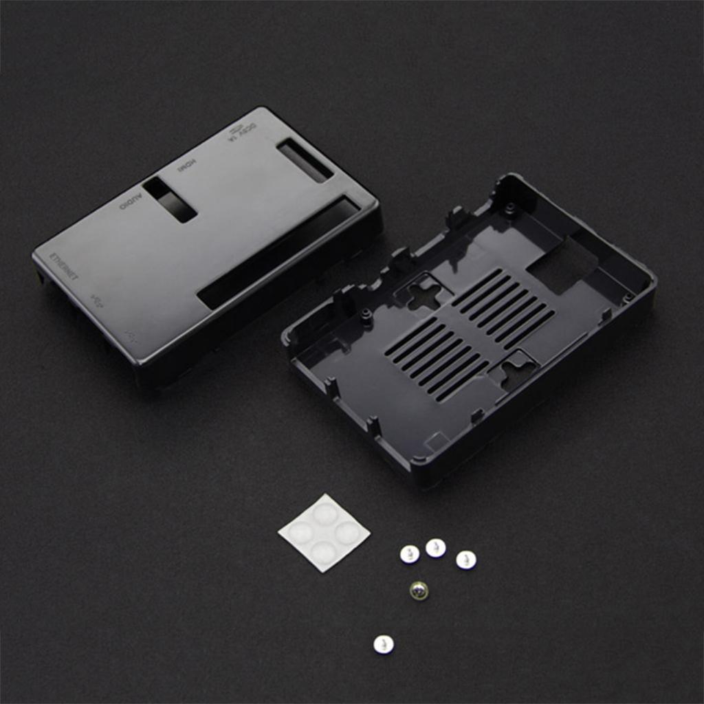 Case Housing Shell Enclosure for the Raspberry Pi Model 3B 2B+ Black