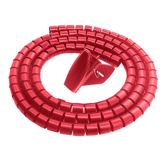 PE-Cable-Sleeve-Cable-Bundler-Management-Cord-Organizer-System-Red
