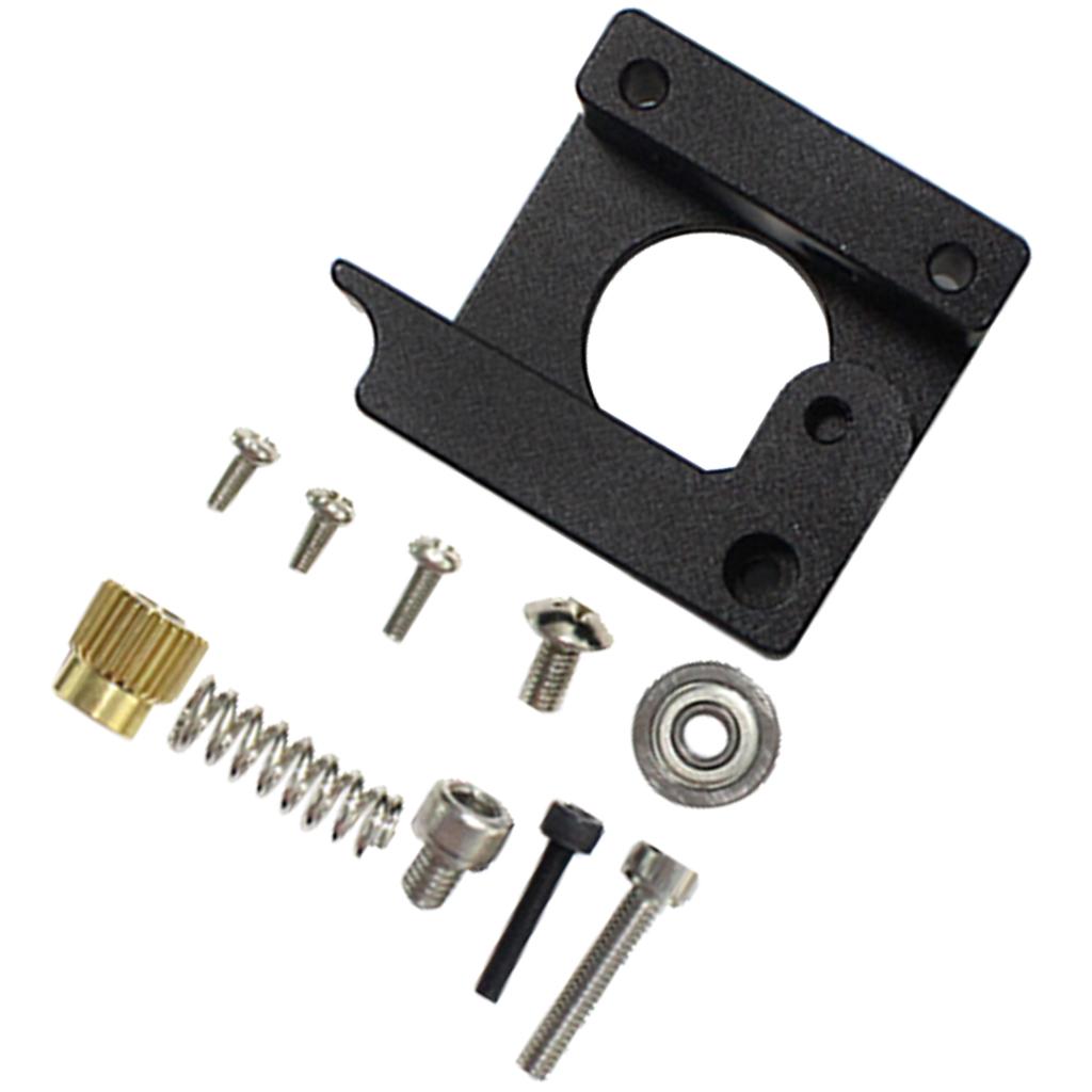 MK8 Aluminum Alloy Black Extruder 3D Printer Accessories DIY Kit Right Hand