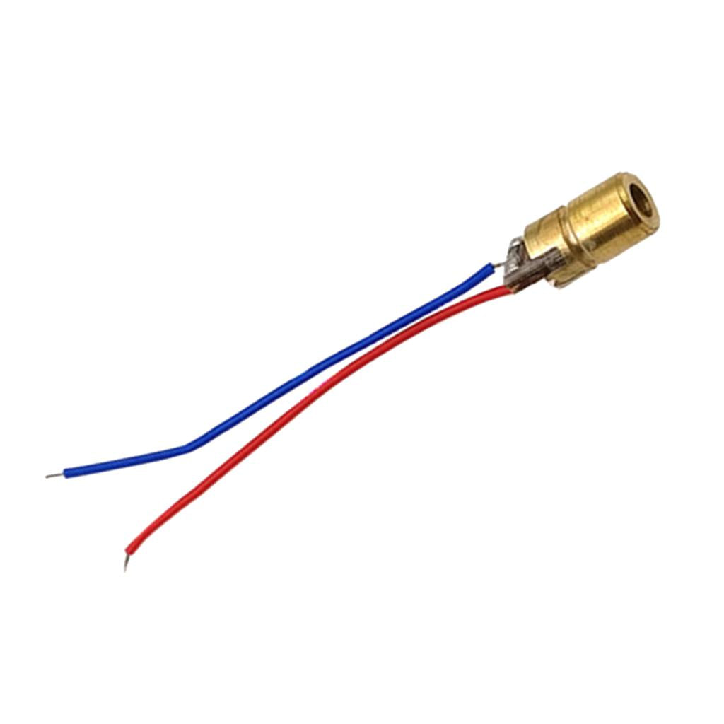 Mini Laser Head Diode Dot Module WL Red mini 650nm 6mm 3V 5mW