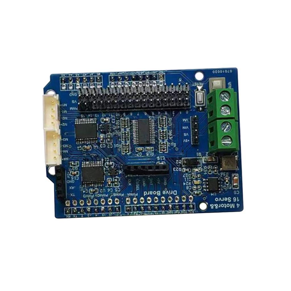 1Pc 2 Motor & 16 Servo Drive Shield Extension Board Motor Drive Board Module