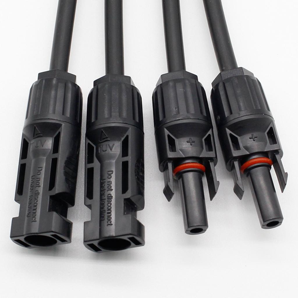 MC4 Solar Panel Cable Y Branch Connector Adapter Splitter Combiner Parallel