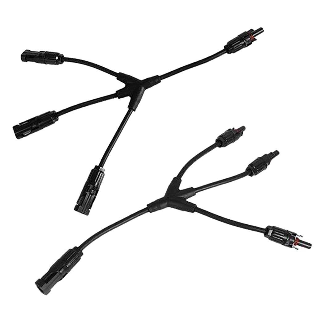 MC4 Solar Panel Y Type Branch Connector Adapter Splitter Combiner 3 to 1