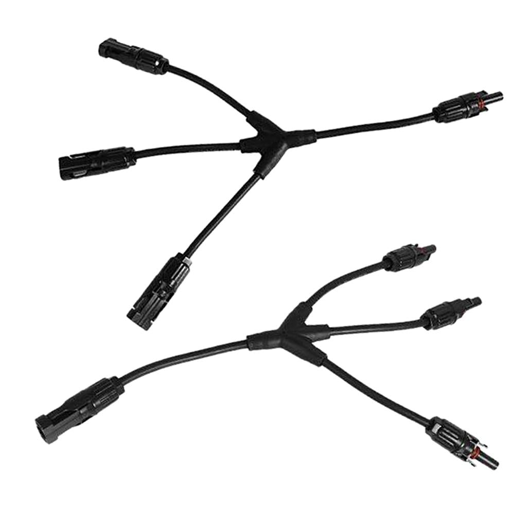 MC4 Solar Panel Y Type Branch Connector Adapter Splitter Combiner 3 to 1