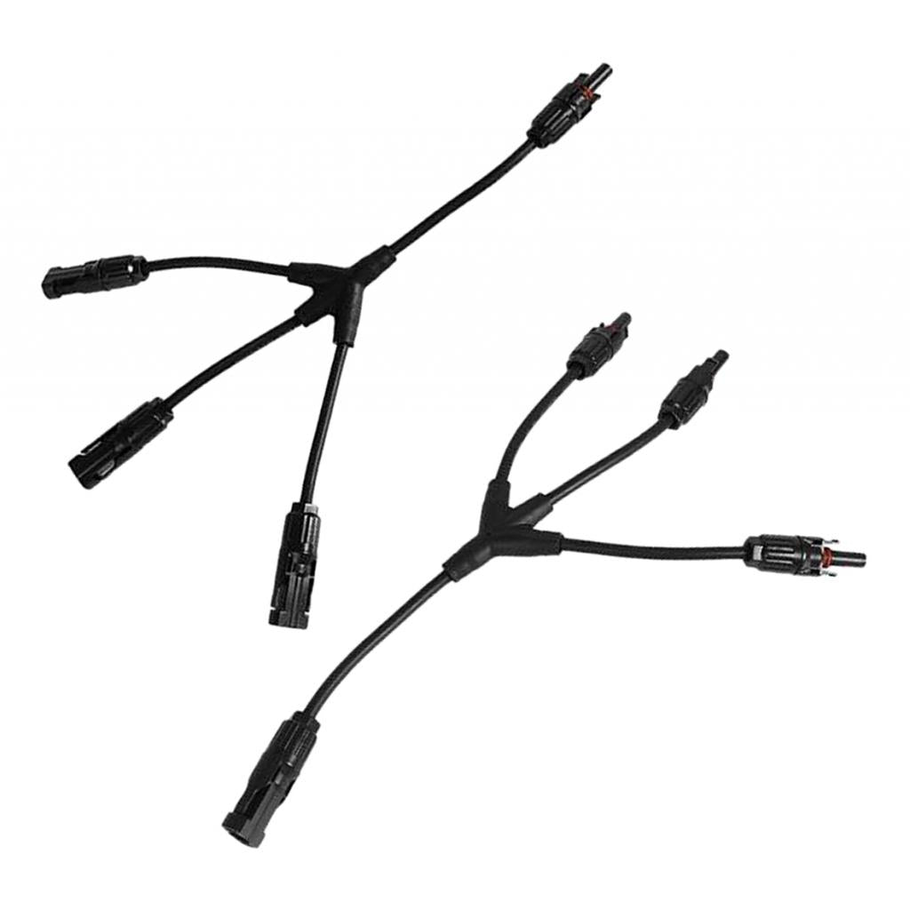 MC4 Solar Panel Y Type Branch Connector Adapter Splitter Combiner 3 to 1