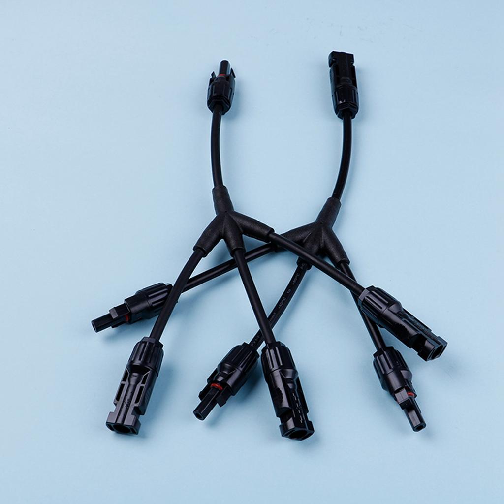 MC4 Solar Panel Y Type Branch Connector Adapter Splitter Combiner 3 to 1