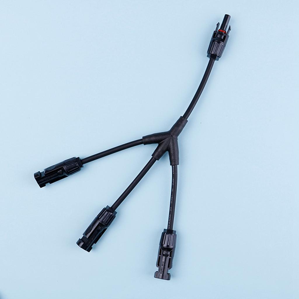 MC4 Solar Panel Y Type Branch Connector Adapter Splitter Combiner 3 to 1