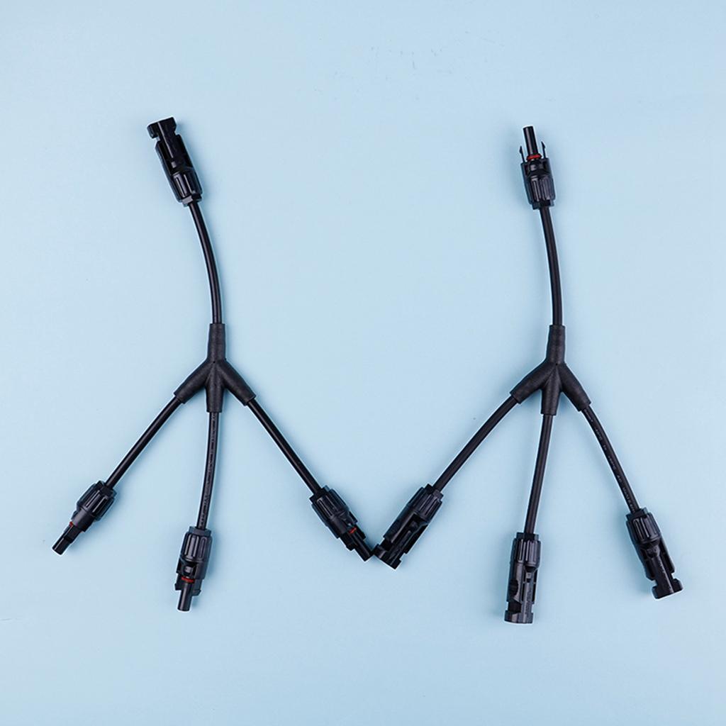 MC4 Solar Panel Y Type Branch Connector Adapter Splitter Combiner 3 to 1